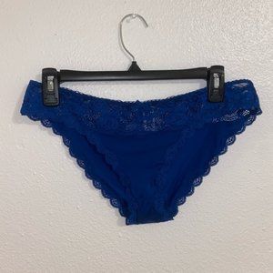 Victoria Secret Dream Angels Cheekini Blue Undie